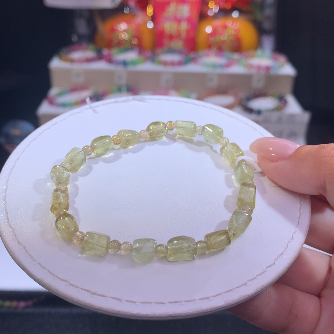 碧玺手链未镶嵌碧玺