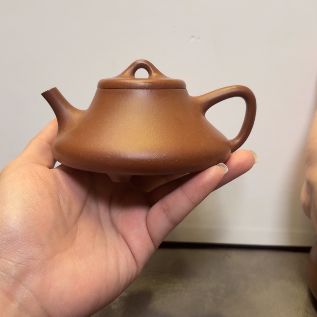 紫砂茶壶紫砂壶石瓢