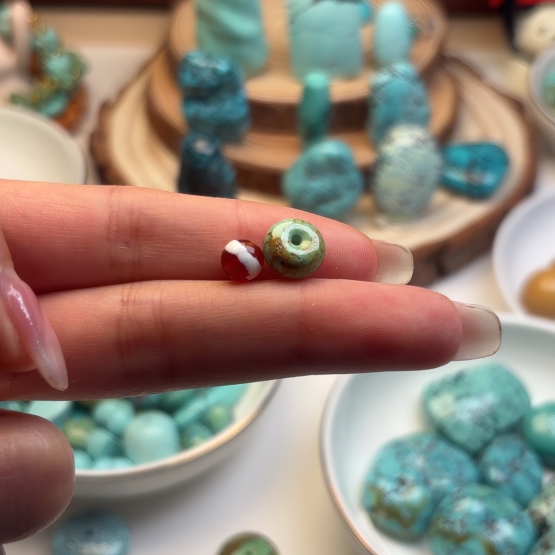 南红玛瑙未镶嵌单珠