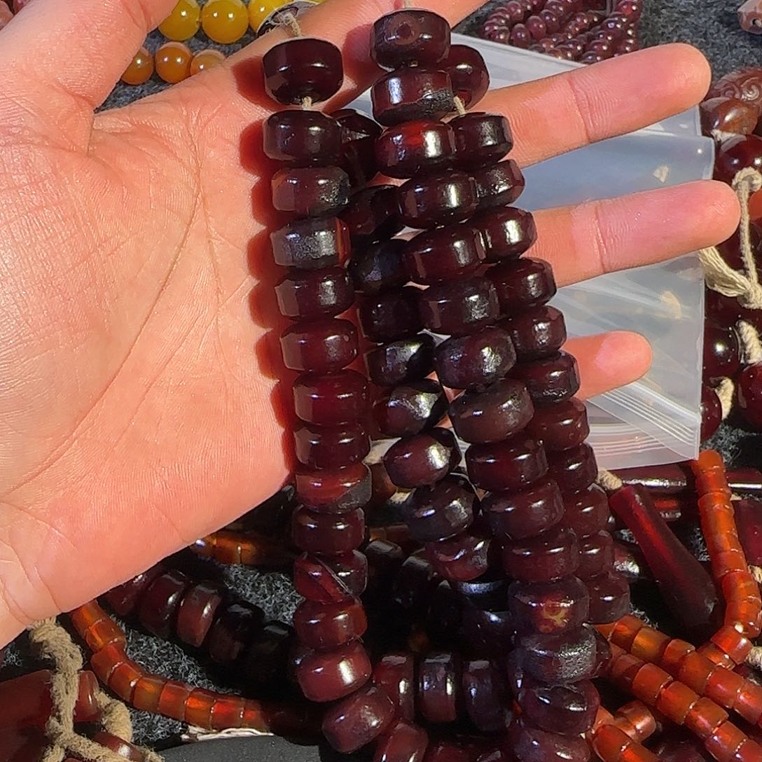 志***合玛瑙/玉髓未镶嵌颈饰