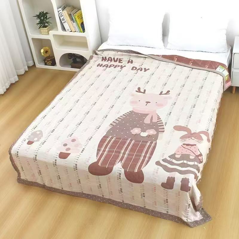 【北奈かわ会社】150*200cm天丝竹纤维冷感毯午睡毯圣骑士