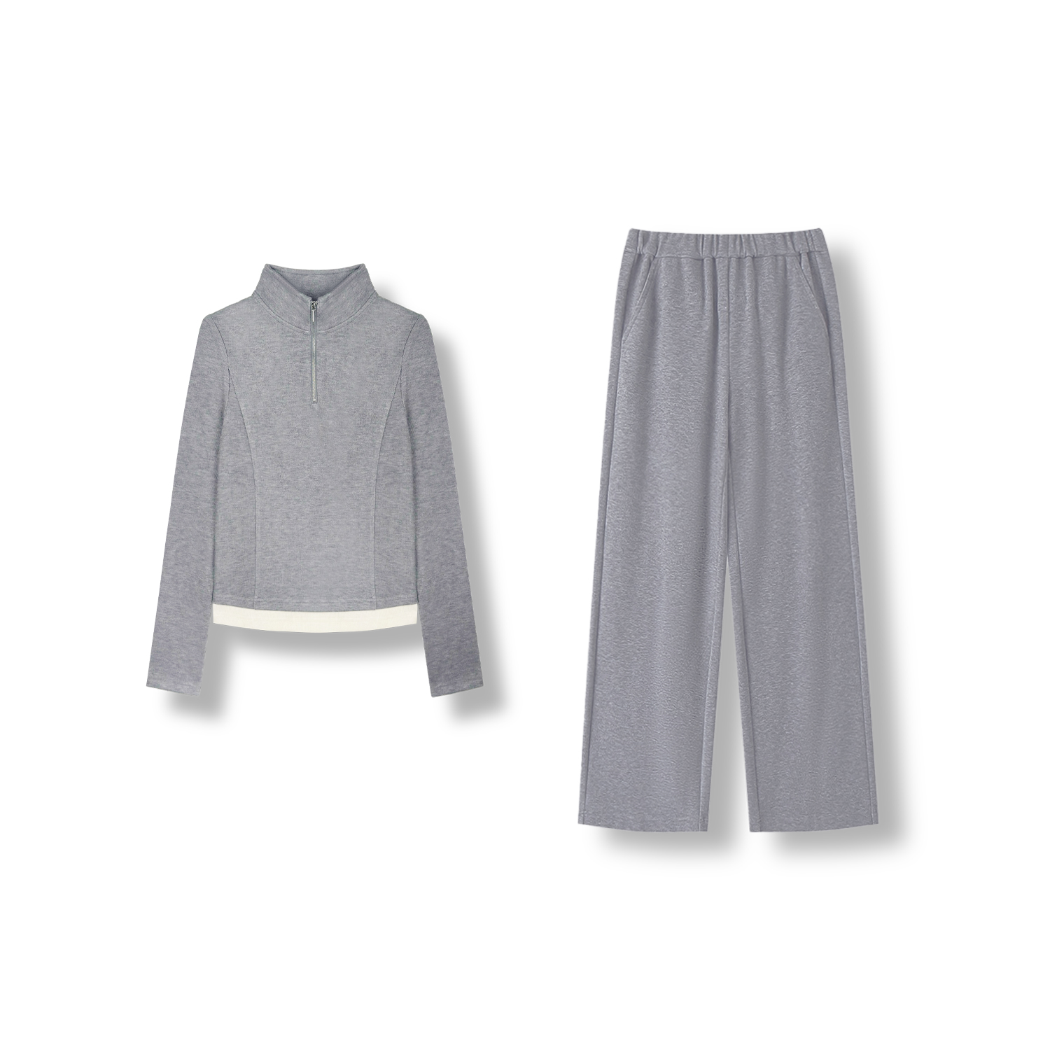 25ss秋冬时尚修身套装显瘦高级感（9C65360020-1348）