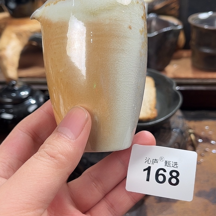 沁庐柴窑古法柴烧全手工茶具