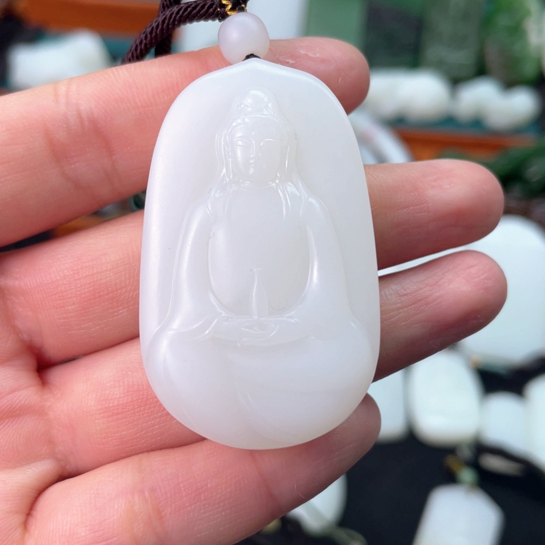 和田玉挂件未镶嵌