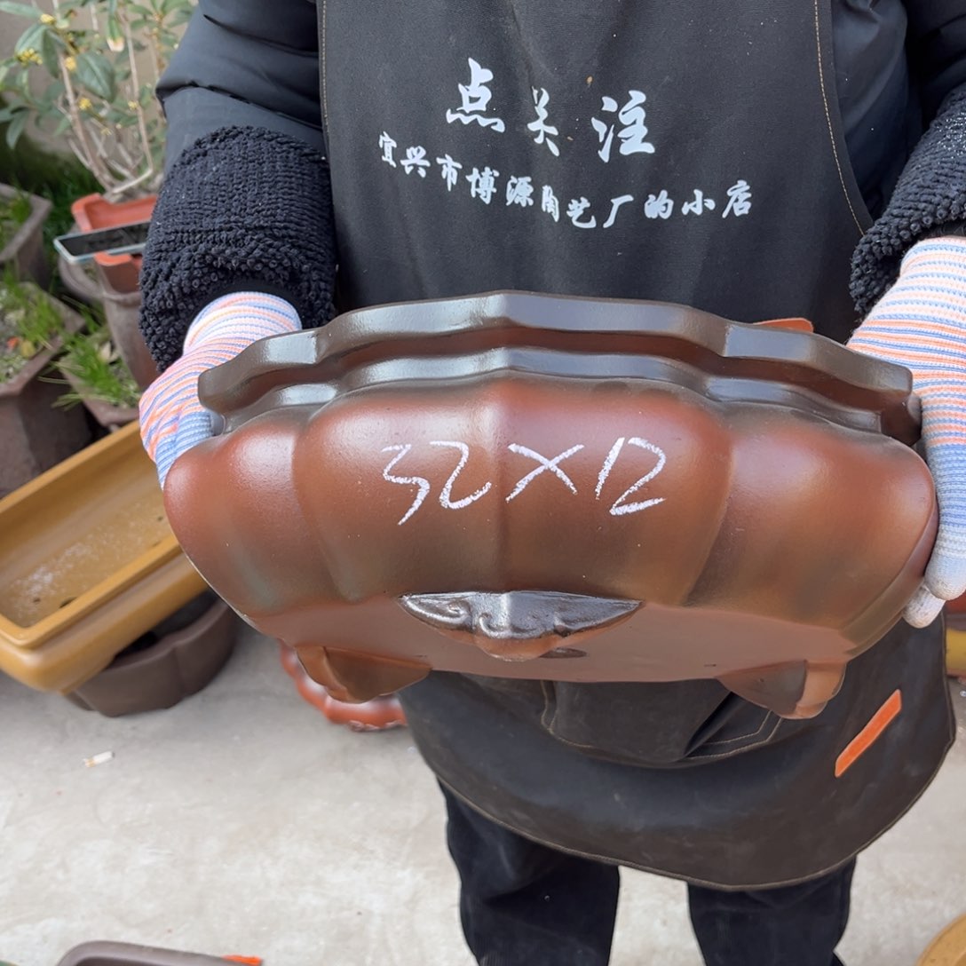 紫砂花盆盆景艺术