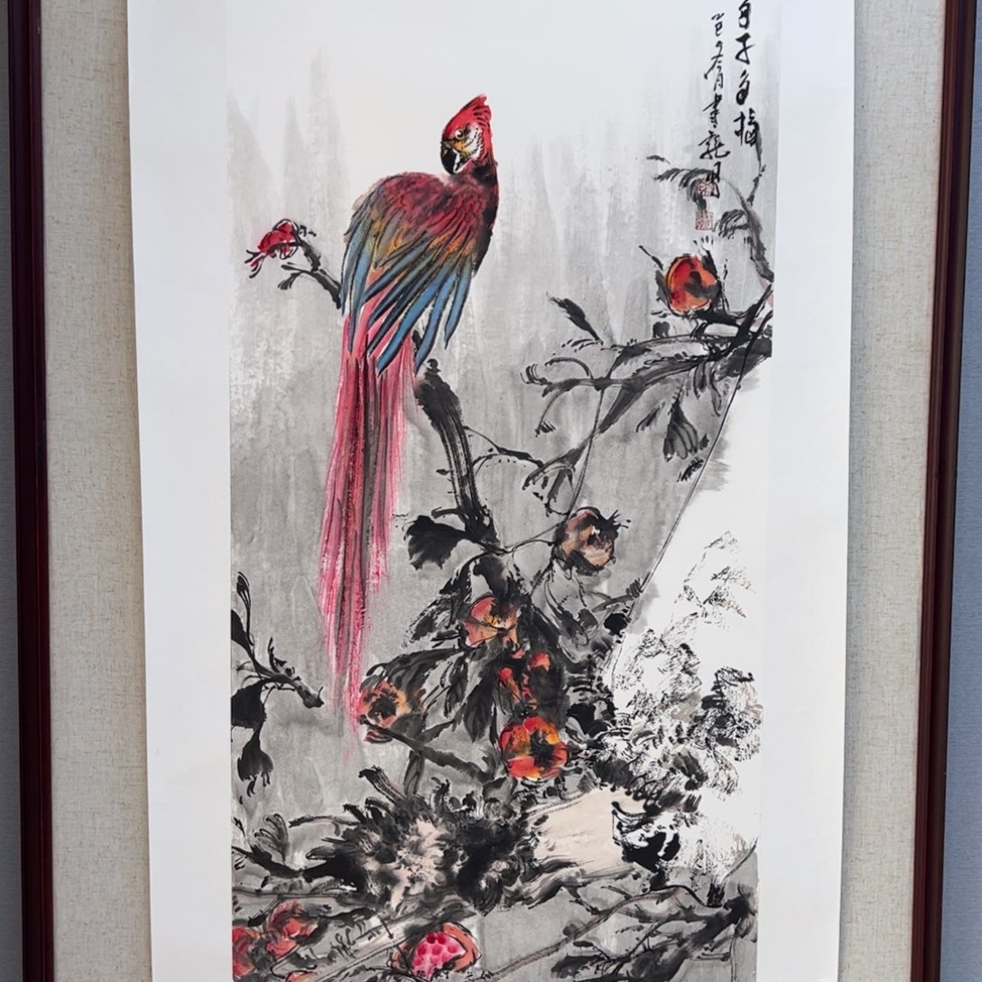 国画亲笔手绘原创作品