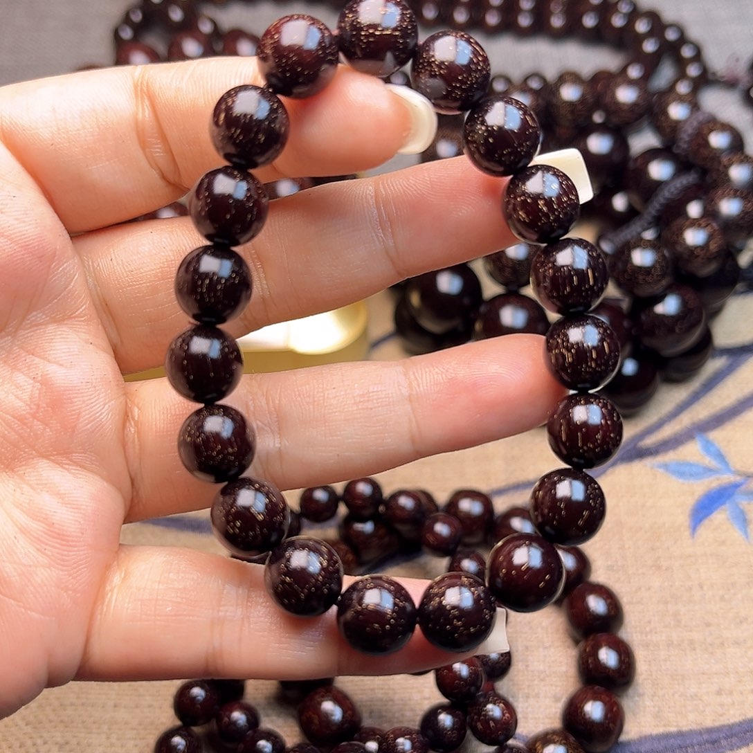 檀香紫檀（小叶紫檀）1.0 19颗满星