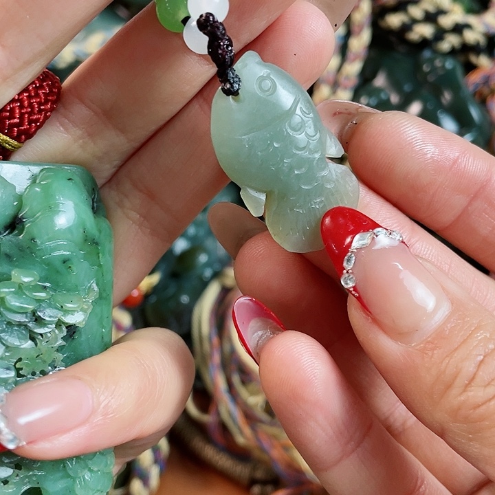 和田玉把件未镶嵌