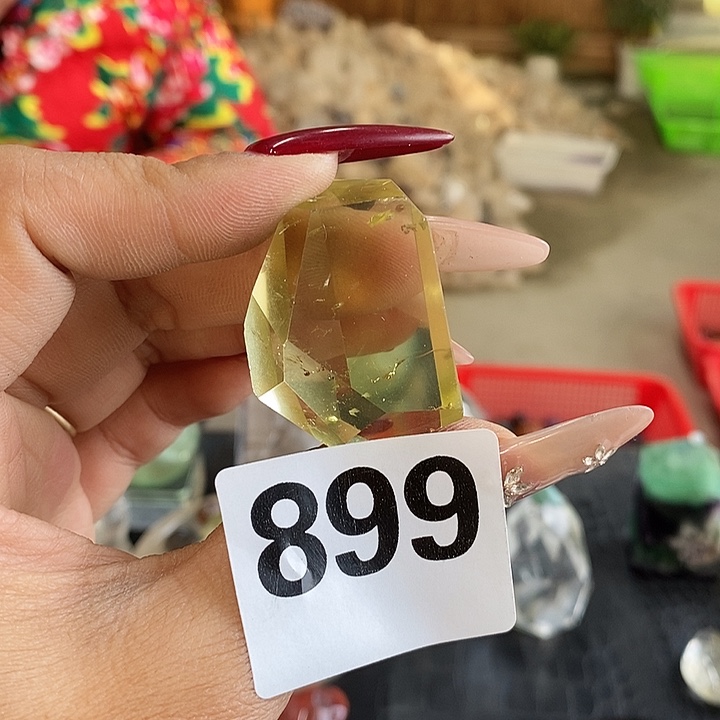 水晶未镶嵌珠宝半成品