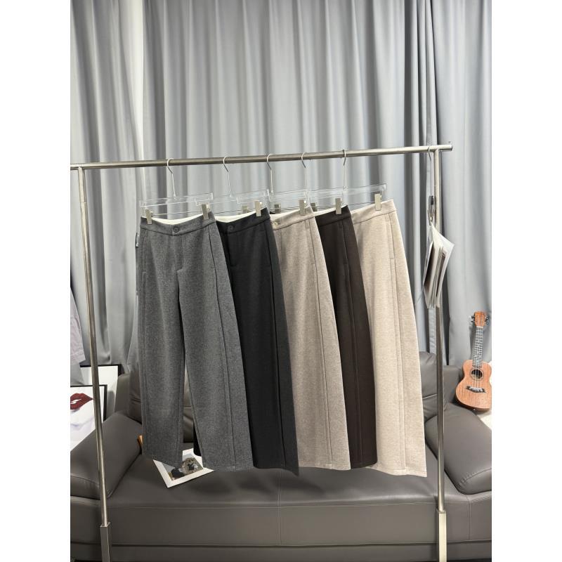 阔腿裤休闲裤时尚百褶百搭直筒韩版 