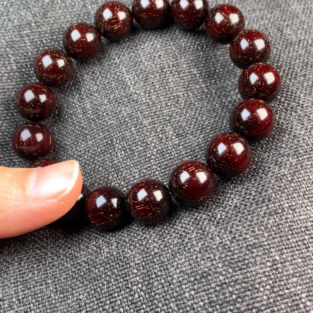 小叶紫檀手串/手链靖**厕檀香紫檀