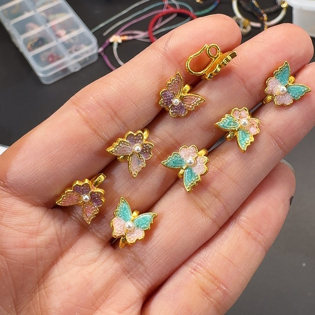 闪拍40号 8个装压襟扣