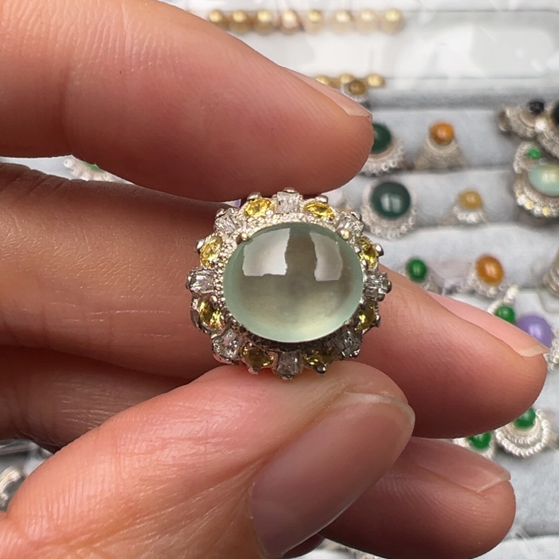 定制翡翠未镶嵌A货