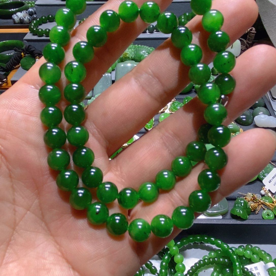 未镶嵌手链和田玉（碧玉）