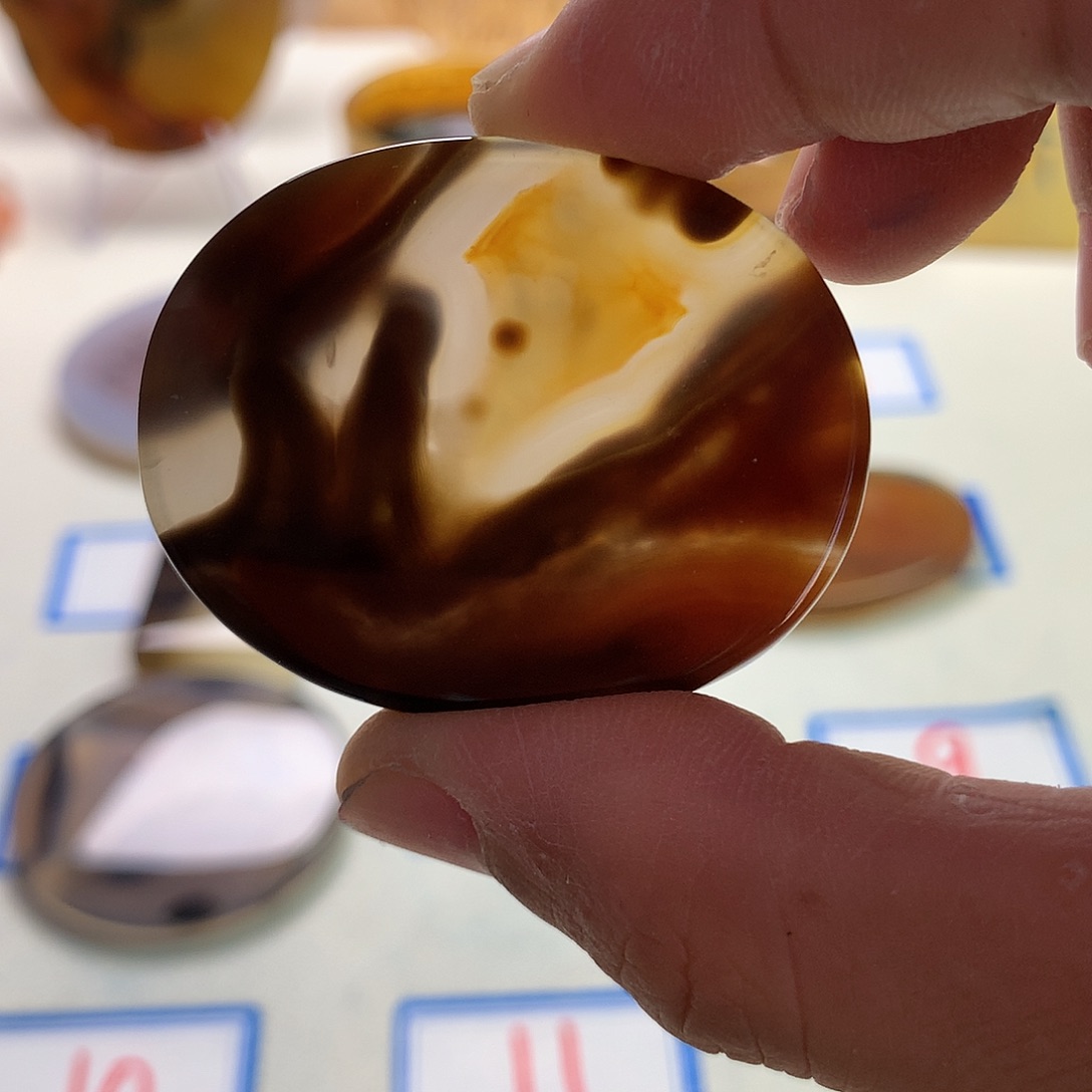 玛瑙/玉髓未镶嵌珠宝半成品