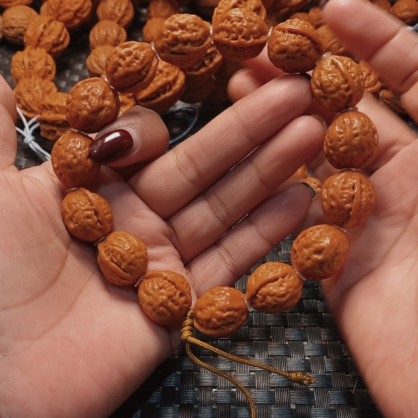 【闪购商品】文玩核桃吊坠金豆子