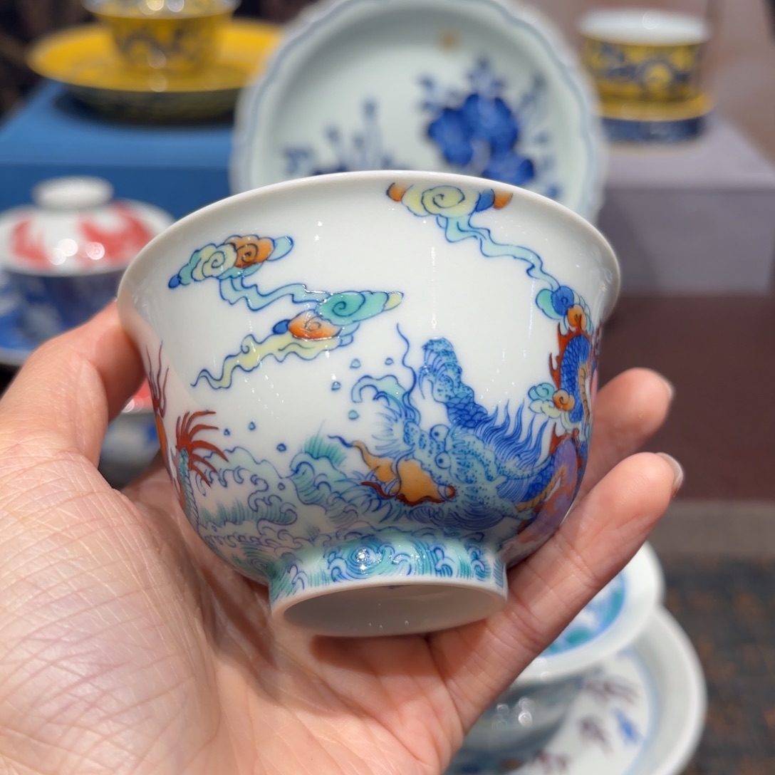 瓷片景德镇纯手工手绘