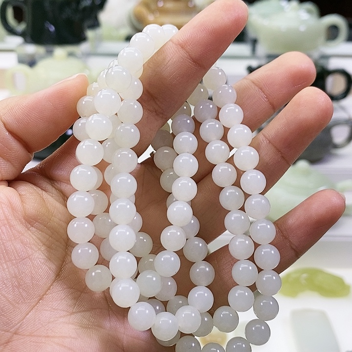 未镶嵌和田玉挂件豪*108颗