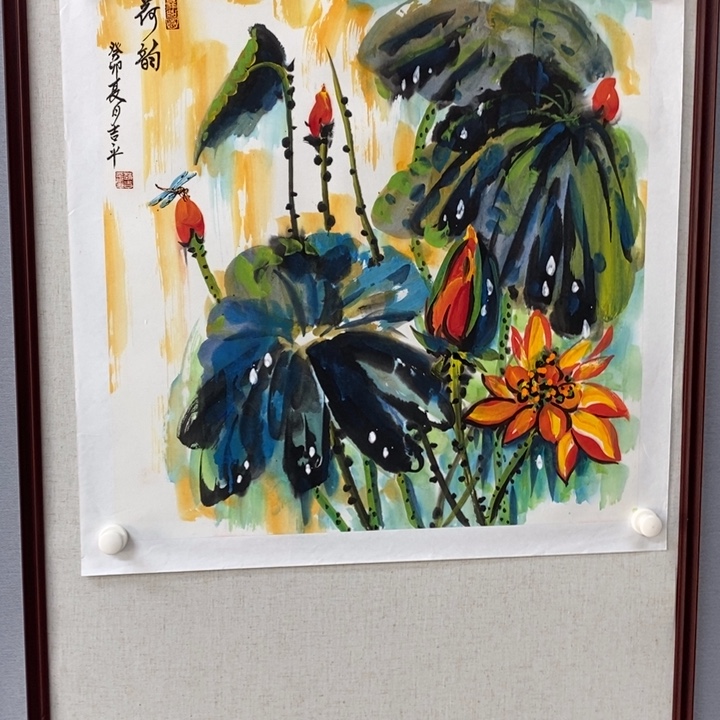 国画亲笔手绘原创