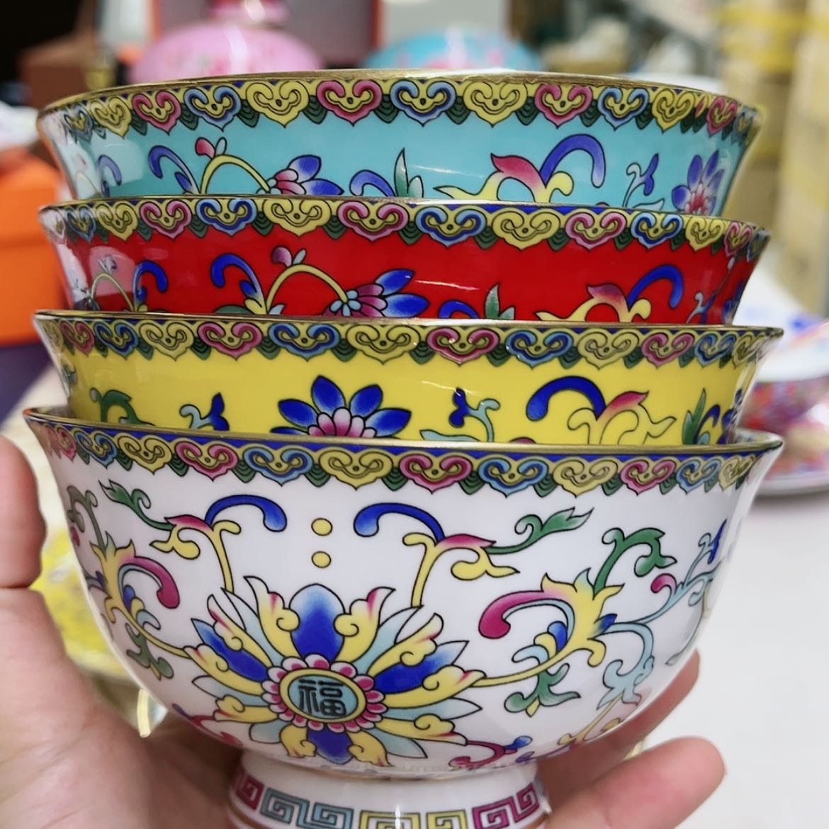 【闪购商品】珐琅5寸4个……………………