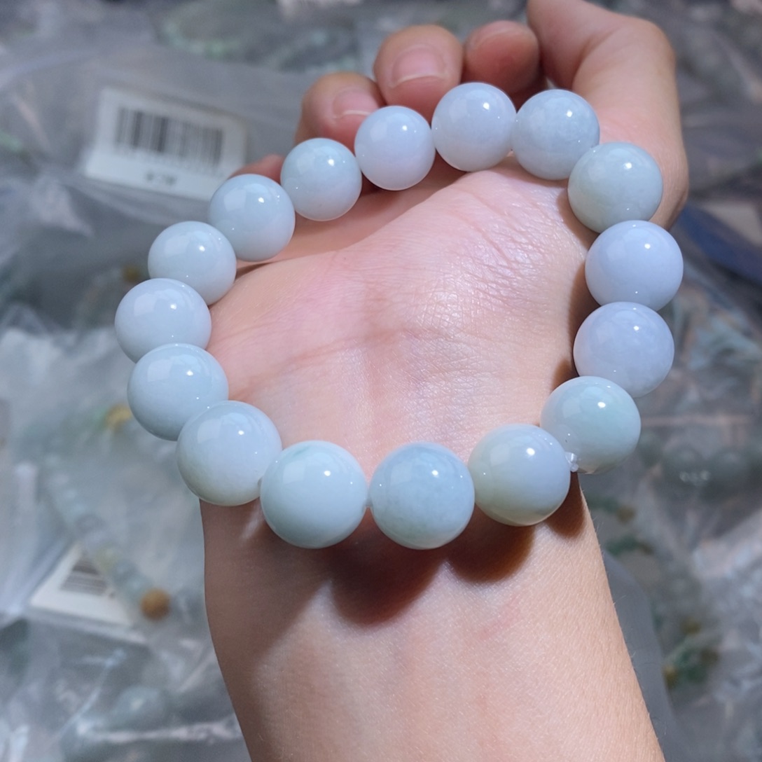 未镶嵌手串翡翠手串