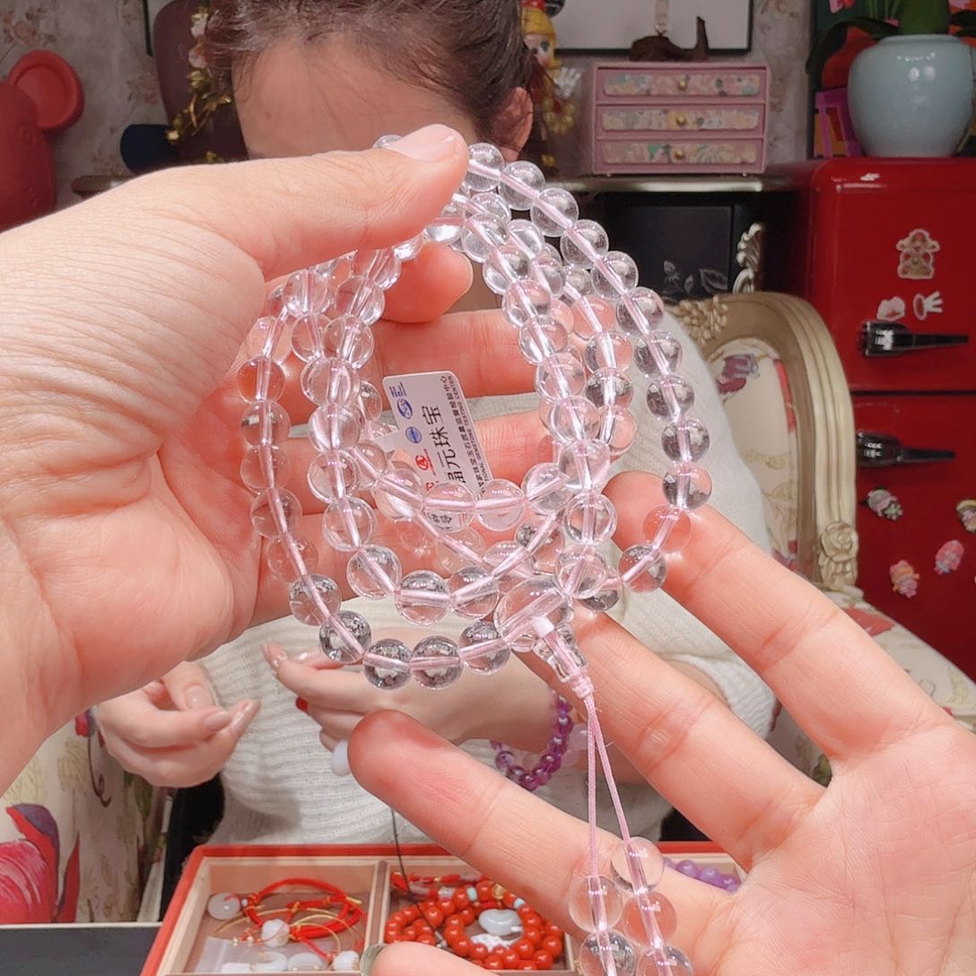 水晶手串未镶嵌手串