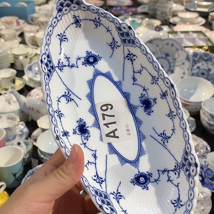 瓷片点心盘点心盘