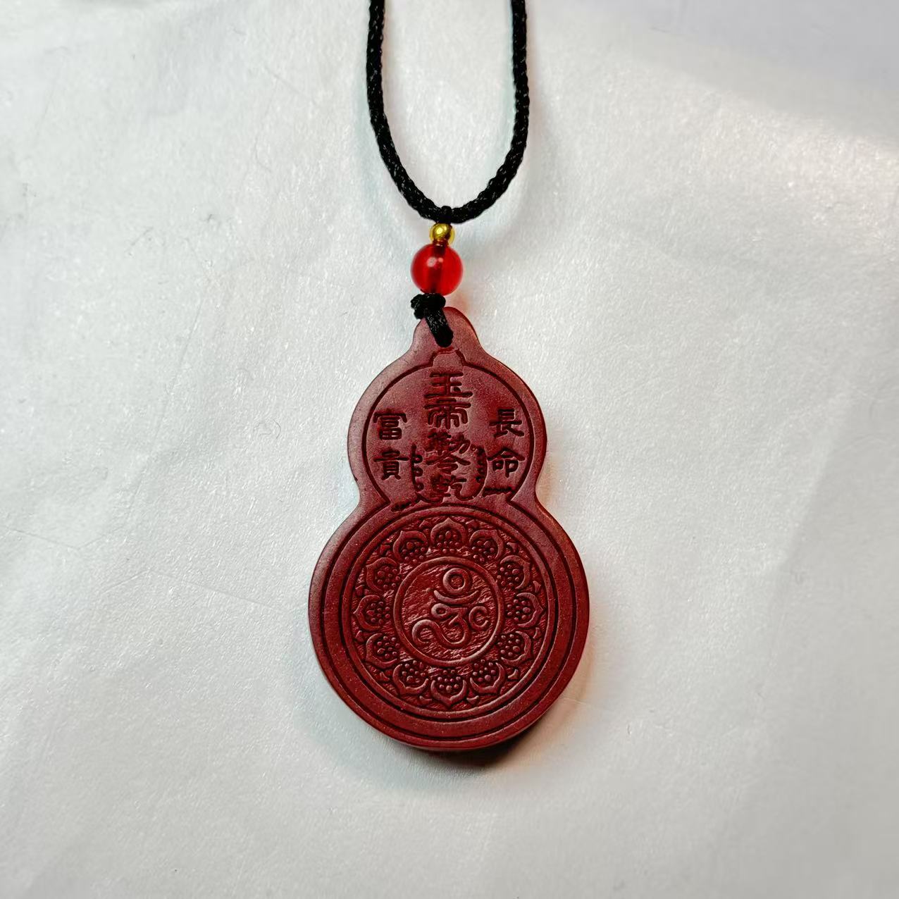 天然辰砂天然辰砂精美设计款吊坠*kcxj032