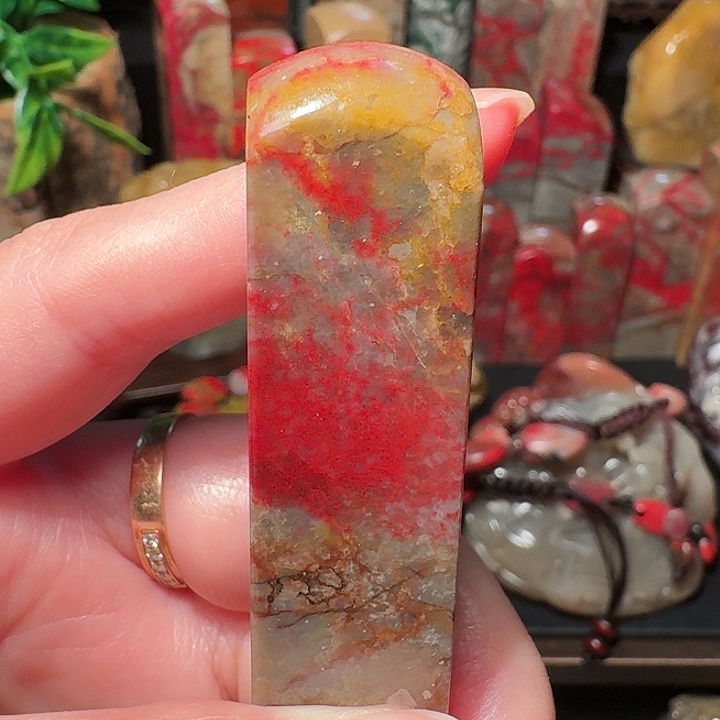 昌化鸡血石用****8昌化鸡血石