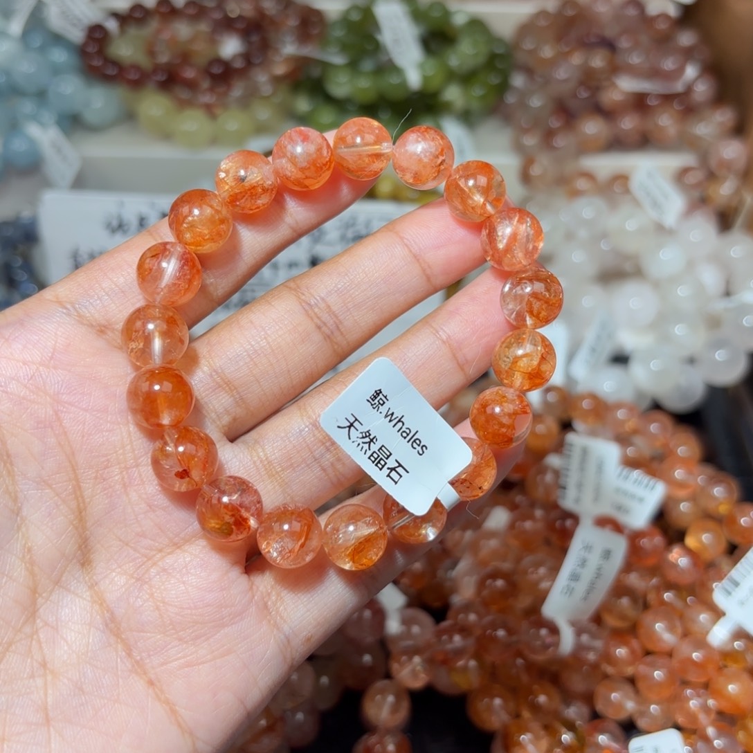 名***旺芙蓉石套链未镶嵌