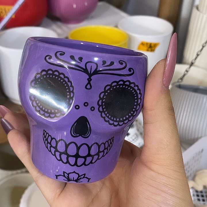 陶盆有孔 瑕疵针孔漏釉介意勿拍 口高