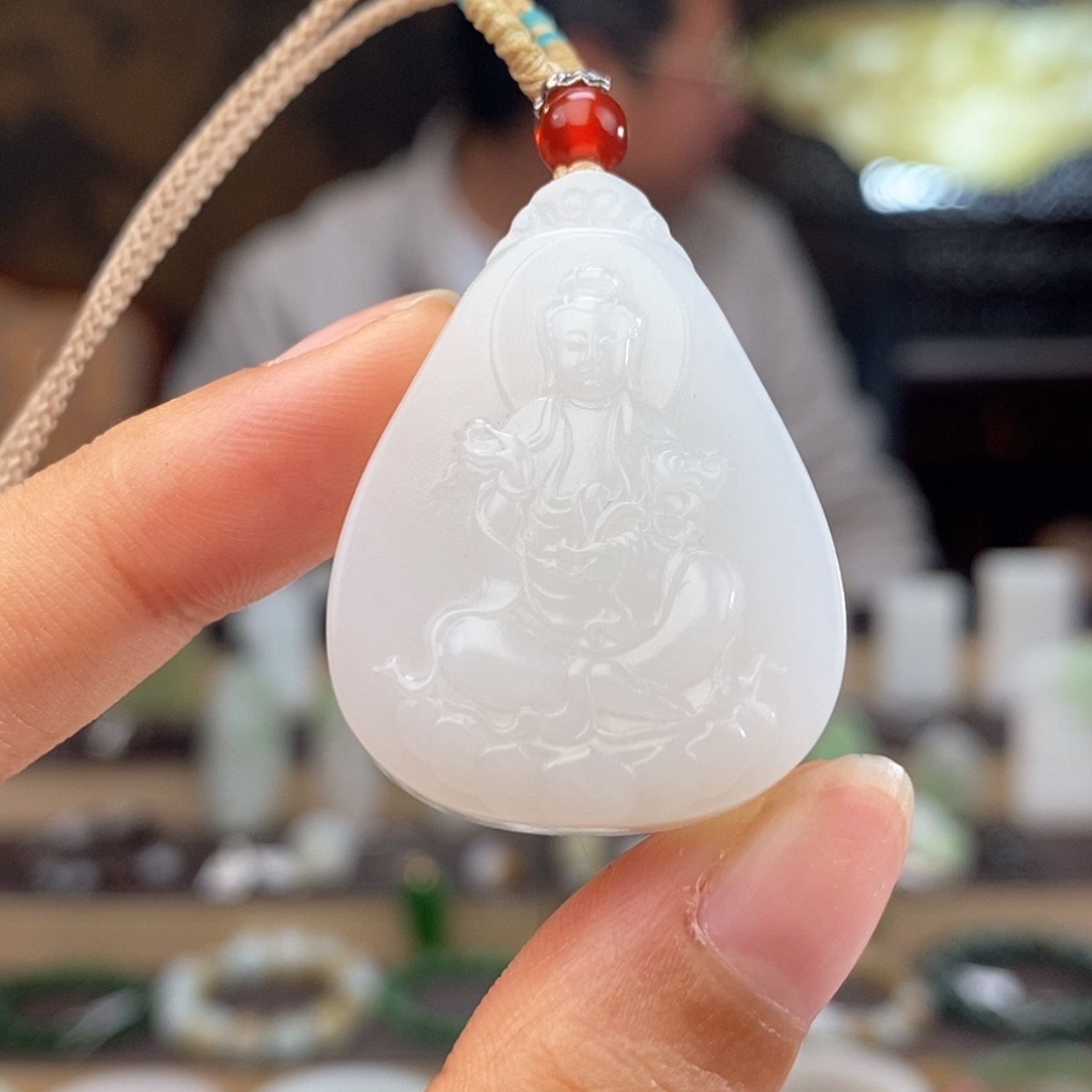 【闪购商品】和田玉吊坠未镶嵌