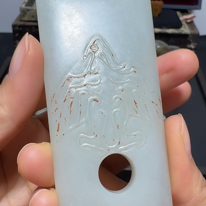 释***人和田玉未镶嵌颈饰