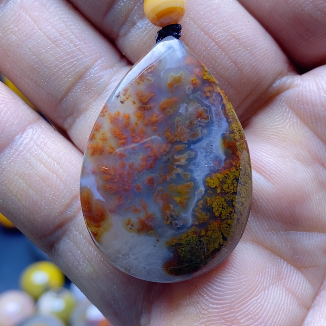 玛瑙/玉髓未镶嵌手把件