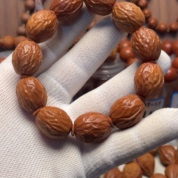 怡***然橄榄核手串/手链1.7大枣