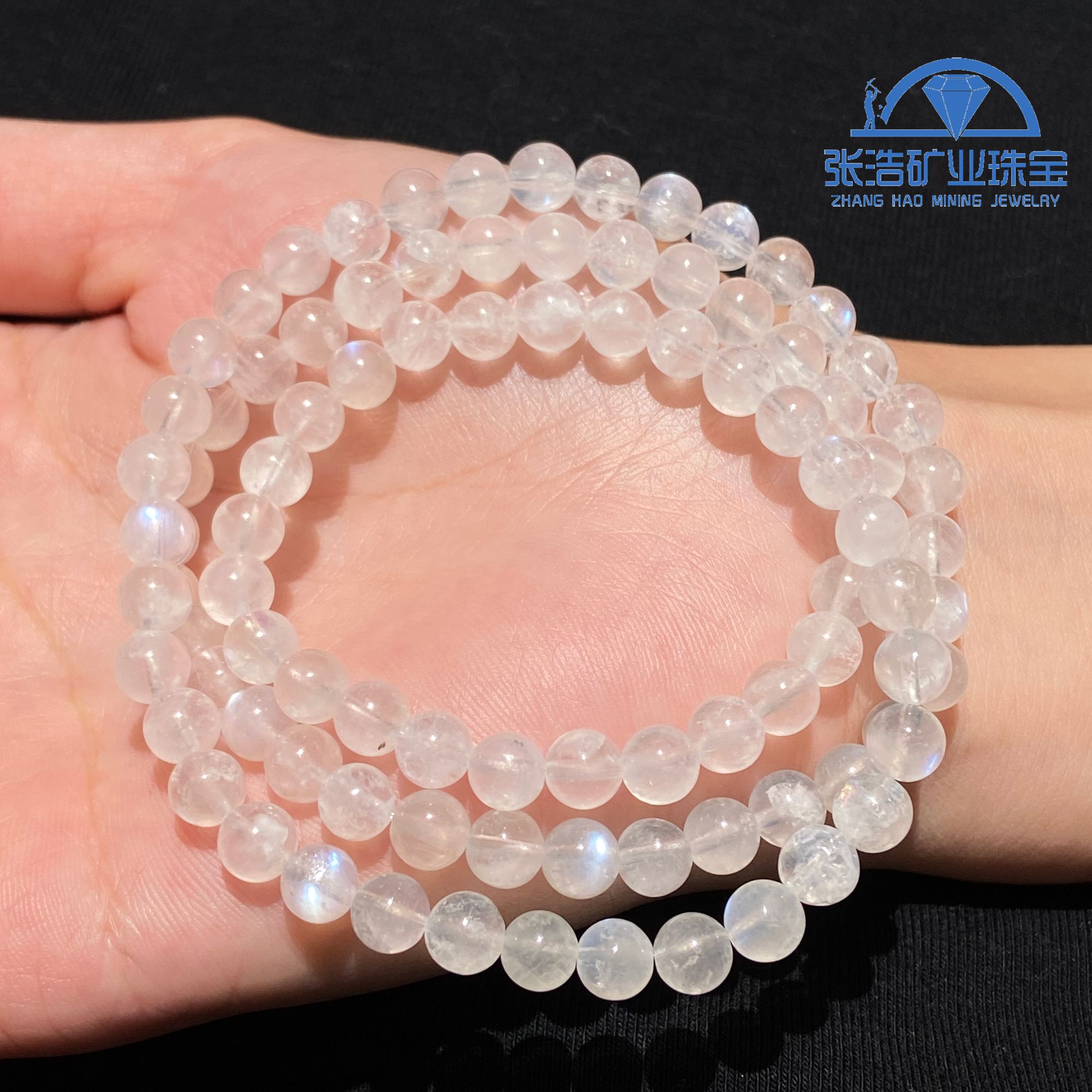 【星浩珠宝】拉长石多圈手串26-10T92K236【多样性发一件】6mm