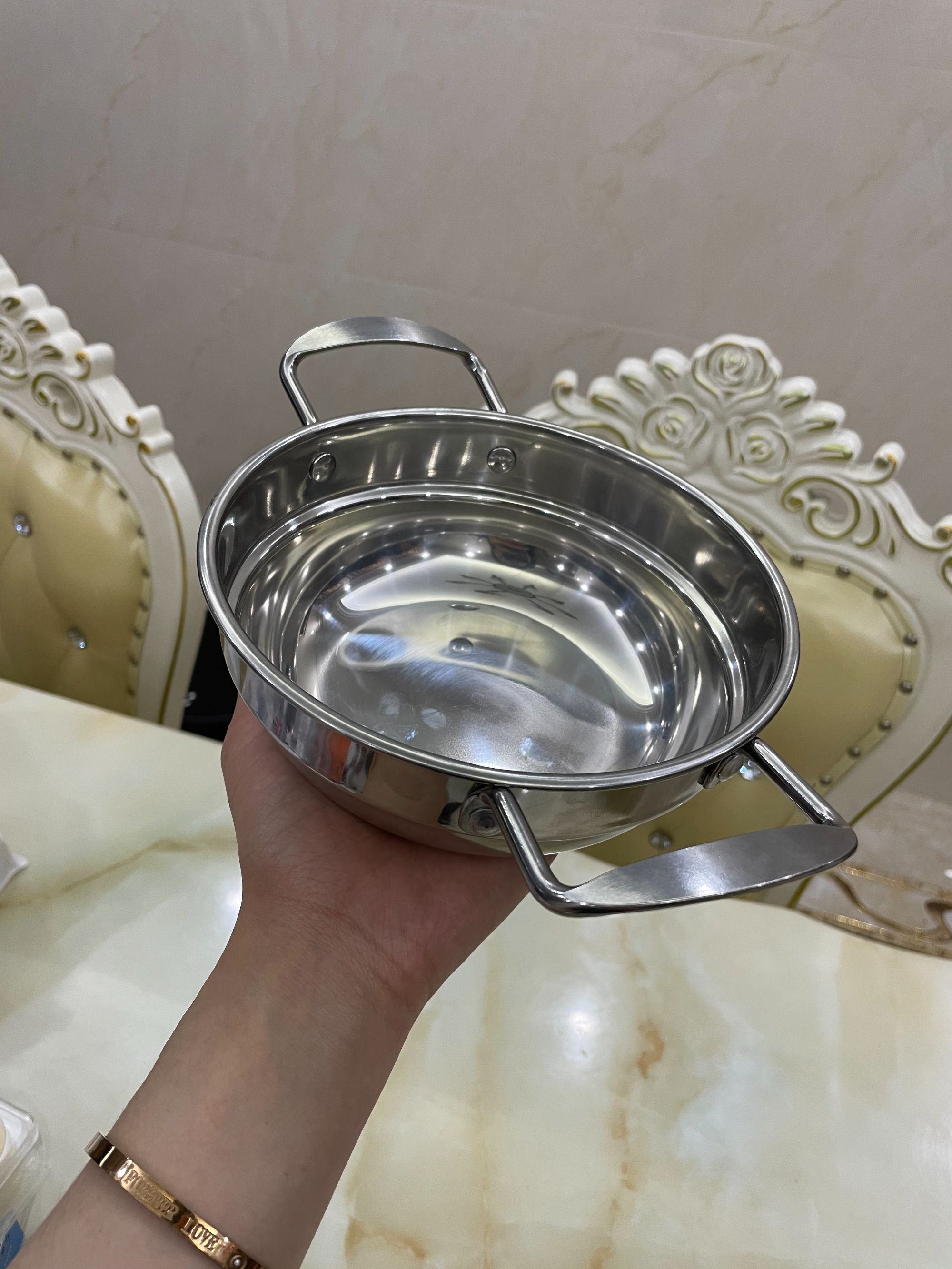 （可乐自用）不锈钢小汤锅厨房小容器