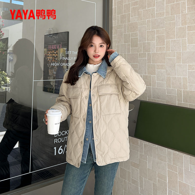 LU羽绒服新款冬季运动时尚女款短款羽绒服YE4B604027P