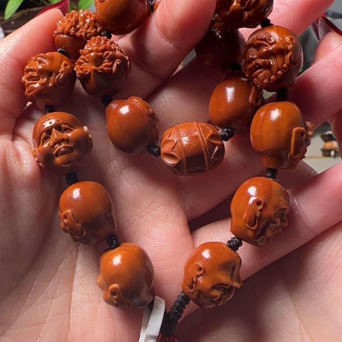唐***生橄榄核手串/手链十八罗汉