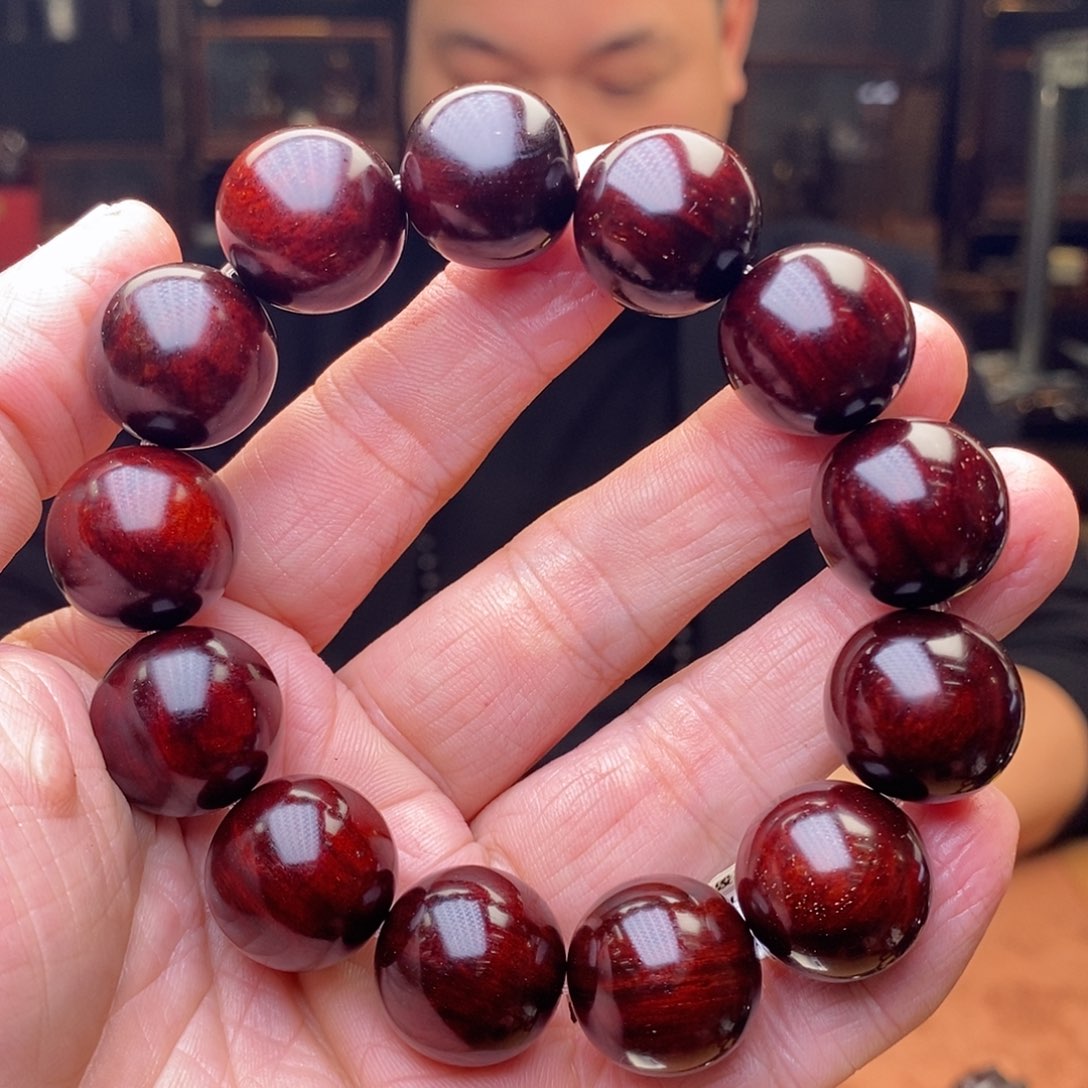 檀香紫檀（小叶紫檀）手串/手链52克