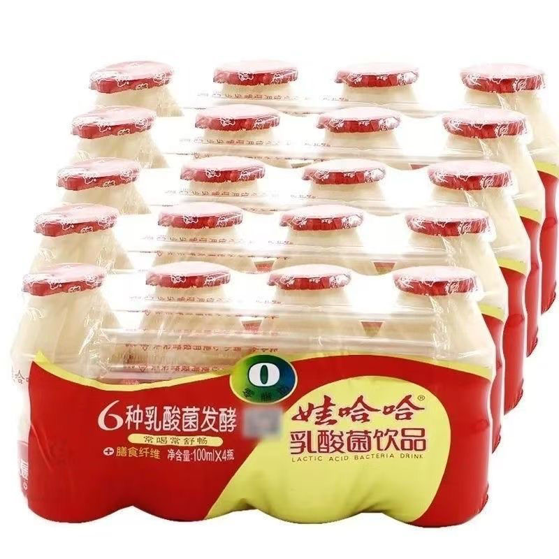 娃哈哈乳酸菌饮品4瓶*五排【日期至10月】