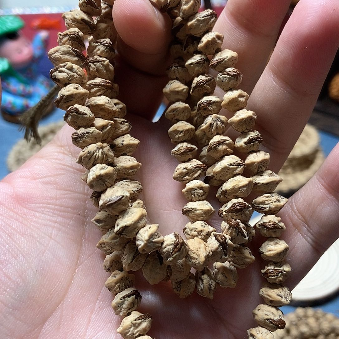 柏香籽/百香籽手串深***蟹