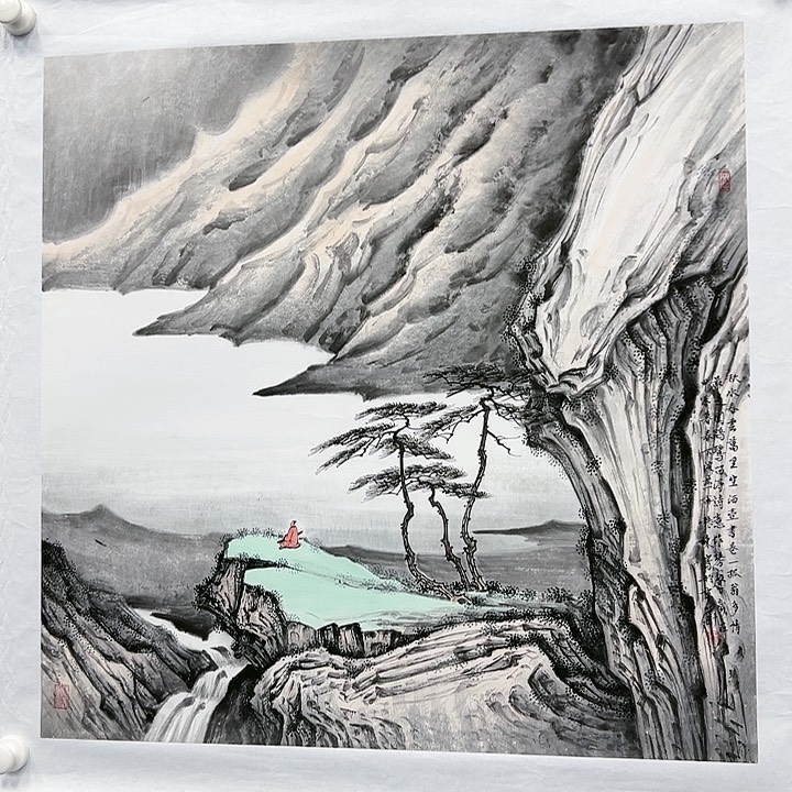 国画书画作品多次