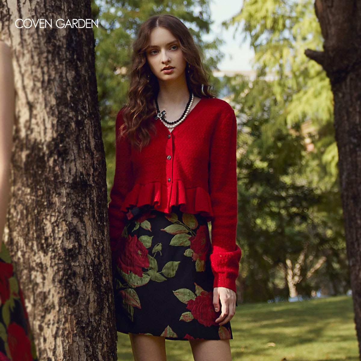 【哥文花园】毛针织开衫短外套CSC1031098