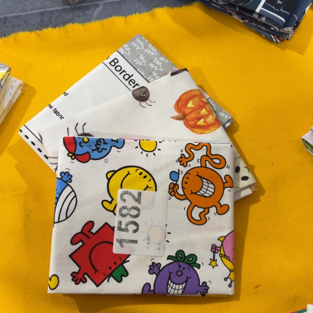 3片纯棉平布45.50一片果子布艺