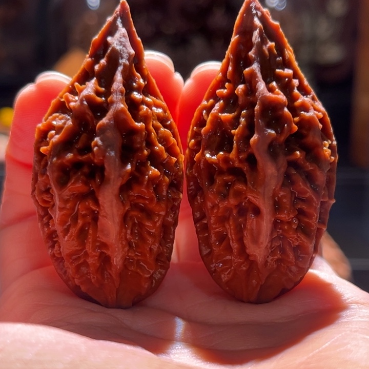 吊坠文玩核桃赤龙枪14