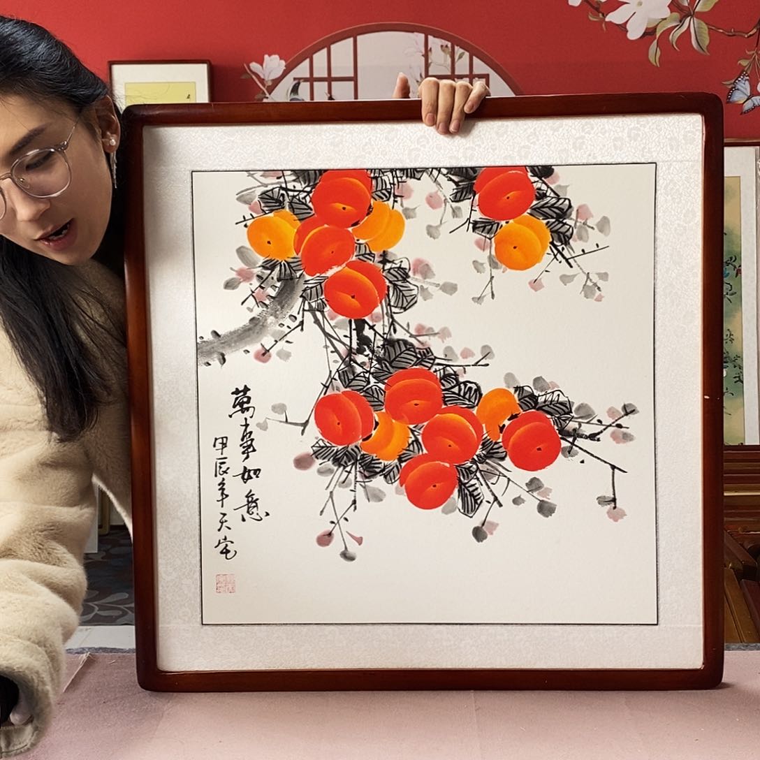 国画手写手绘62✖️62国画作品