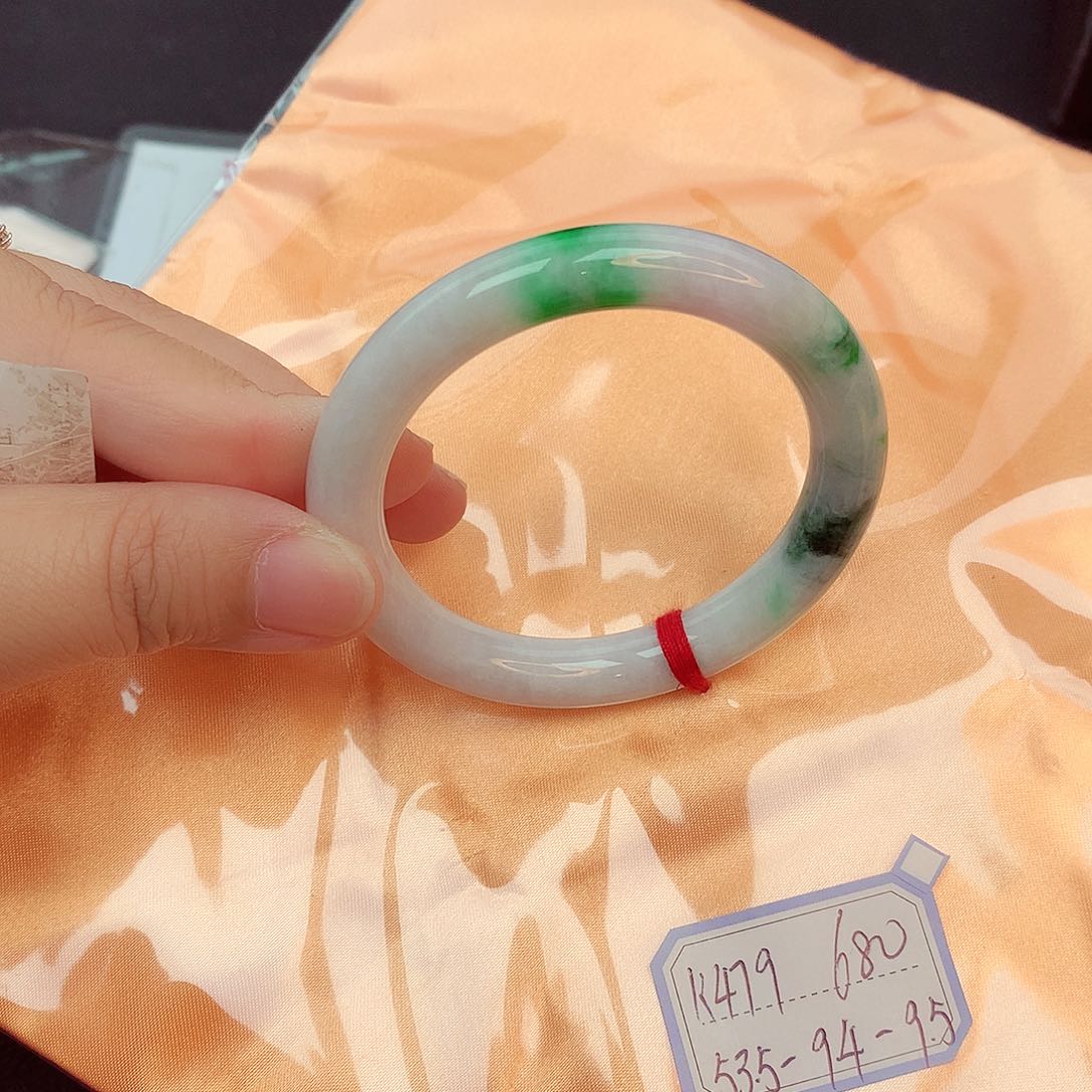 翡翠手镯未镶嵌天然缅甸翡翠A货