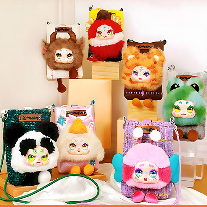 TheGreenParty出游萌宠盲盒挎包送闺蜜生日礼物KIMMON外出小挎包