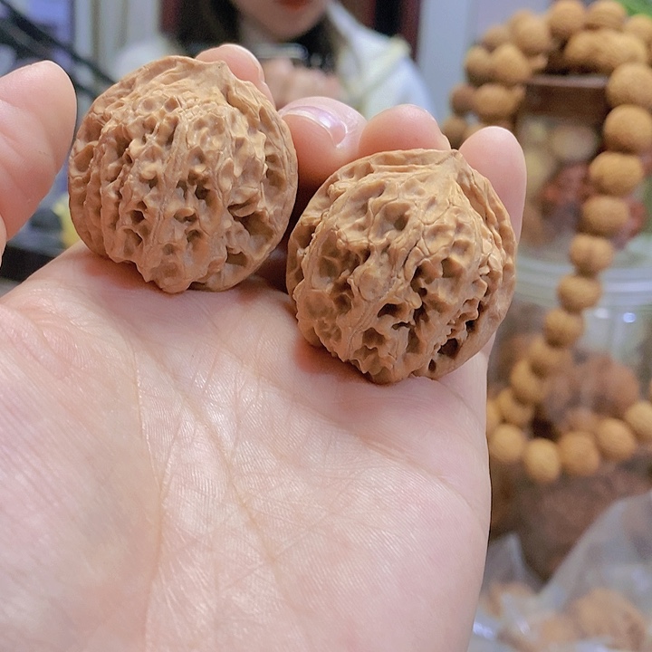 【闪购商品】文玩核桃把件35苹果